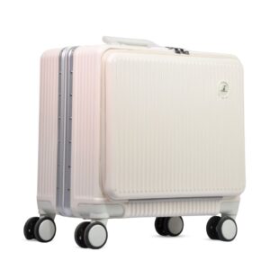 Premium Ribbed Hard-Shell Travel Luggage