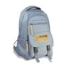 Minimalist Waterproof Backpack with Anti-Theft Pockets & Laptop Sleeve - Sky Blue