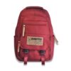 Minimalist Waterproof Backpack with Anti-Theft Pockets & Laptop Sleeve - Red