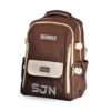 SUINIAO SJN Series Premium School Backpack - Chocolate Brown