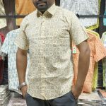 Fida Men's 100% Cotton Printed Half Sleeve Shirt - Image 2